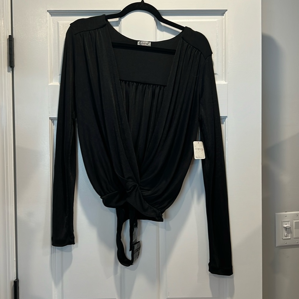 Brand new free people deep v bodysuit